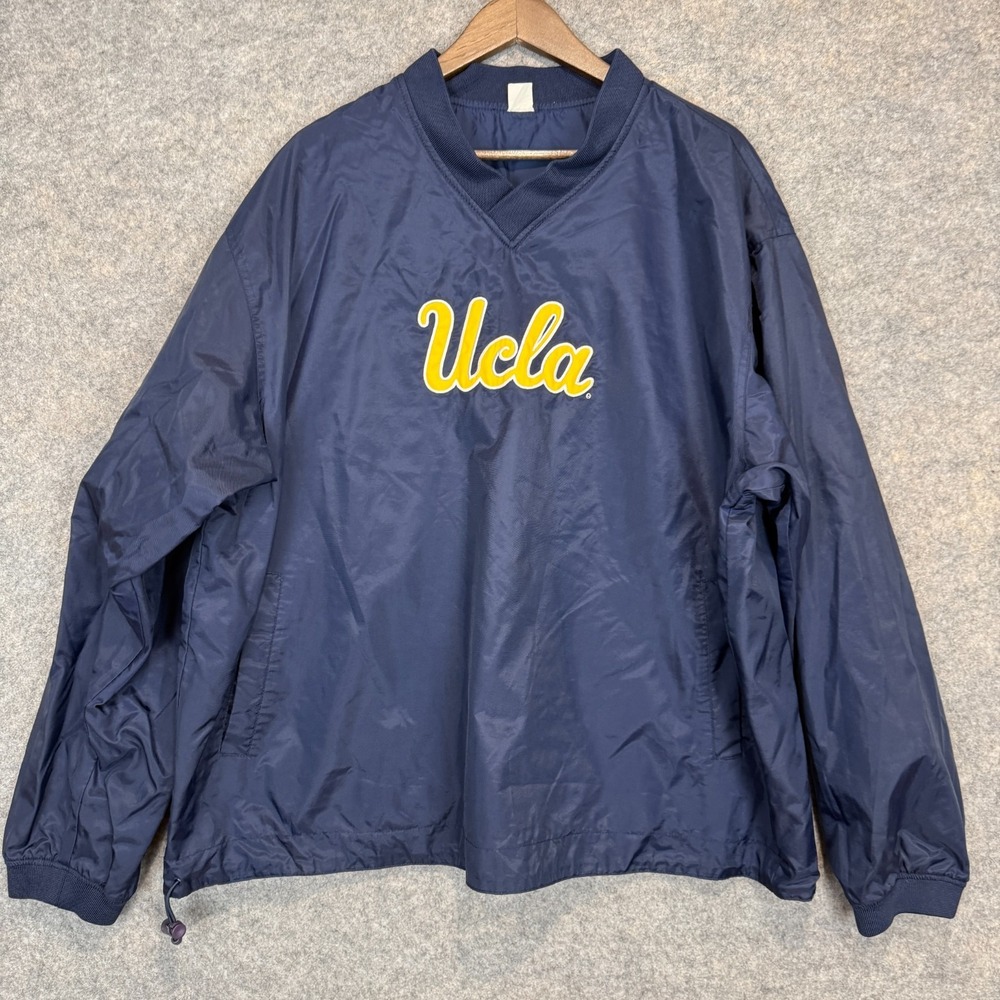Vintage Footlocker UCLA Bruins Windbreaker Jacket Mens XL Nylon Relaxed 90s Y2K